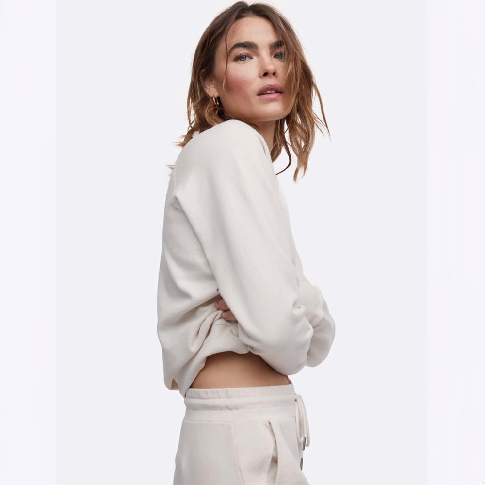 Mate the Label Organic Terry Jogger Set in Bone - comes as set!